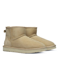Classic Mini Uggs, women's and men's boots in Mustard Seed view 19