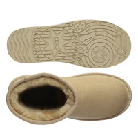 Classic Mid Uggs, women's and men's boots in Mustard Seed view 20