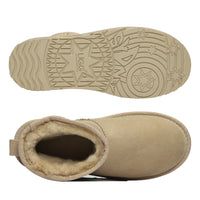 Classic Mini Uggs, women's and men's boots in Mustard Seed view 20