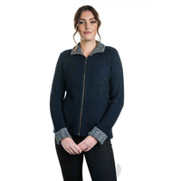 Premium Possum and Merino Wool - Two Tone Trim Jacket