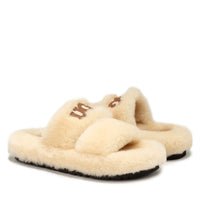 Fluffy Supreme Uggs, women's slippers in Natural view 4