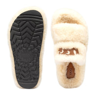 Fluffy Supreme Uggs, women's slippers in Natural view 5