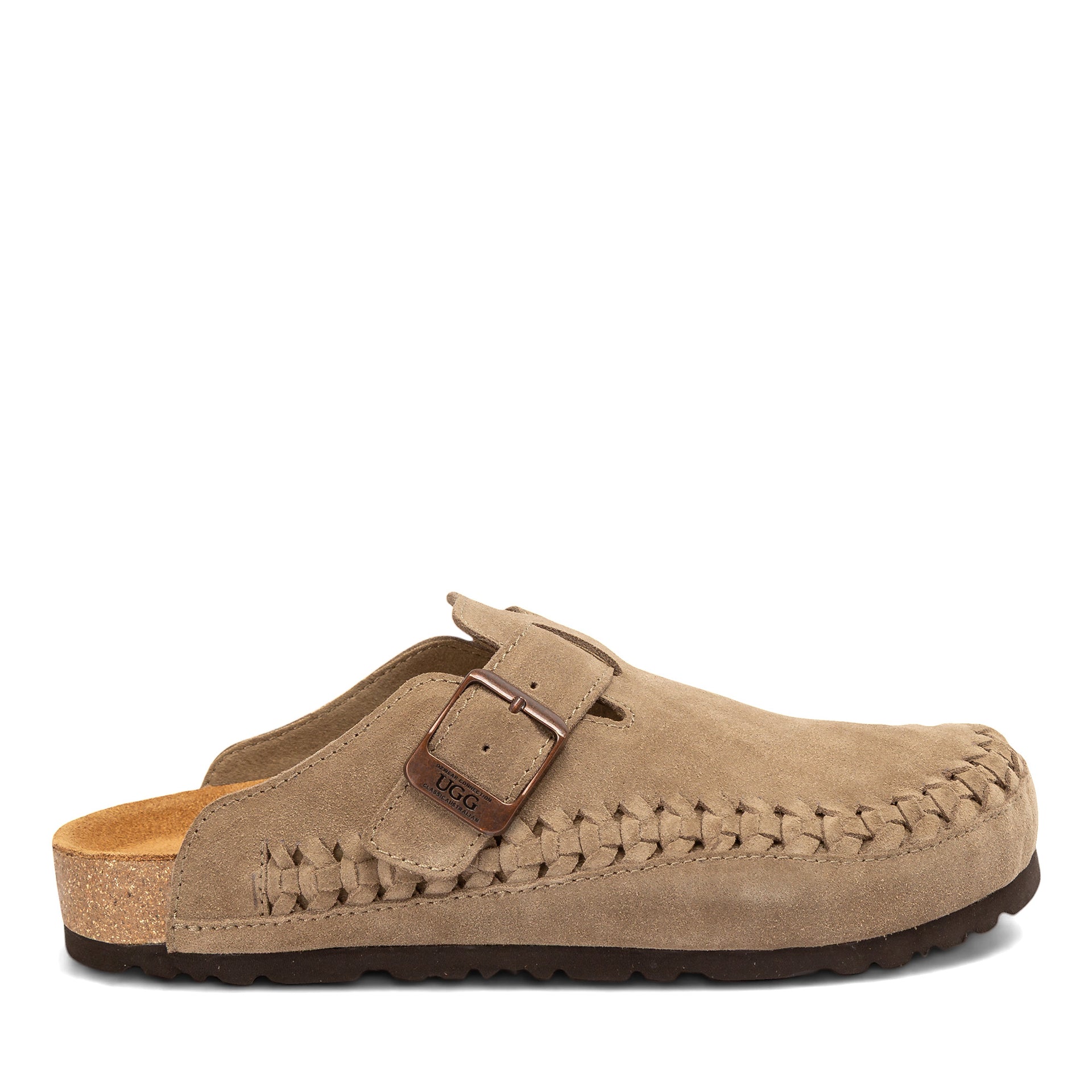 Clog Ugg Slippers, for women and men in Olive view 6
