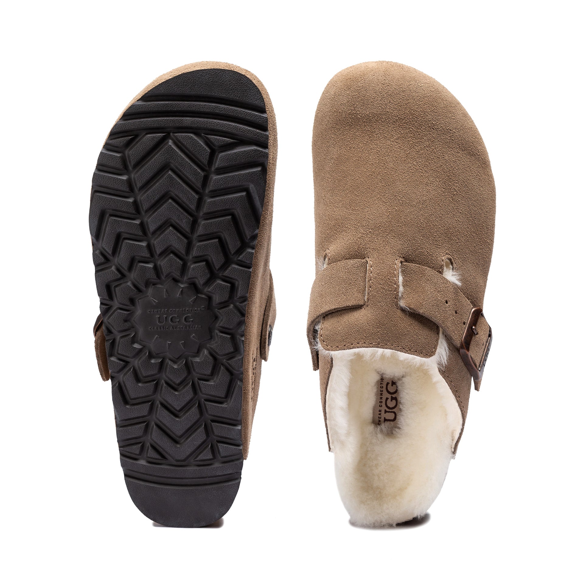 Belt Uggs, for women and men in Olive view 15