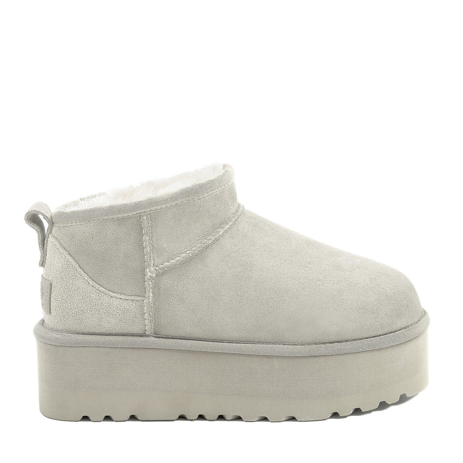 UGG Premium Ultra Mini Platform Boots, for women in Off White view 8