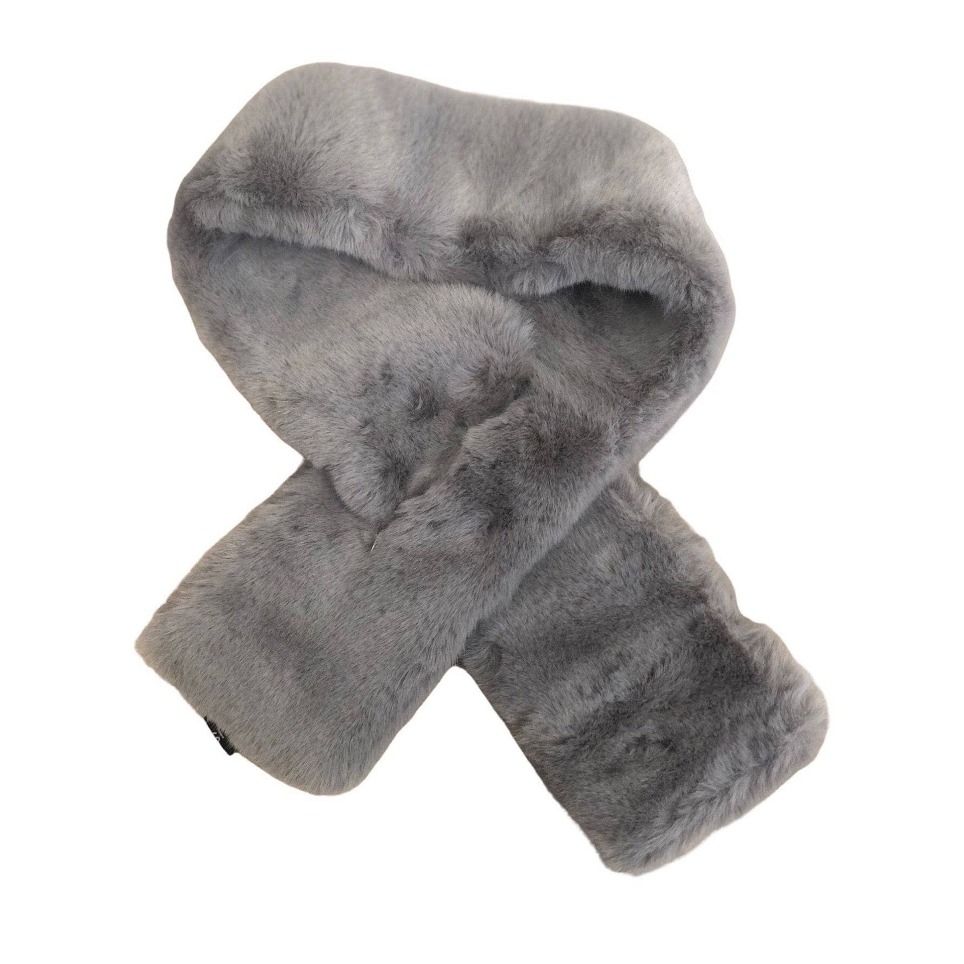 Ollie Faux Fur Scarf, for women view 11