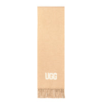 Cashmere Aus Wool Scarf Uggs, for women and men in Oat Milk view 33