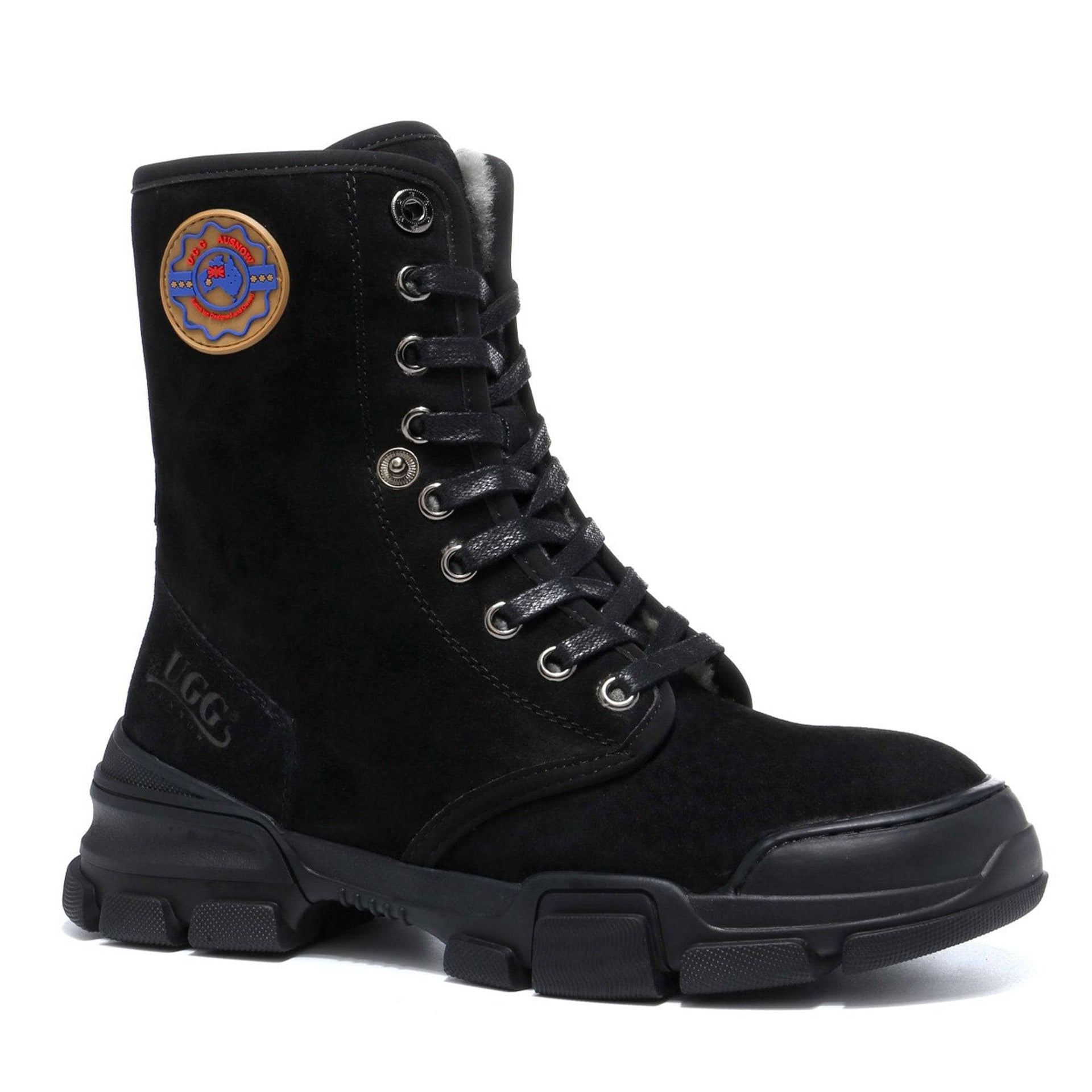 Outdoor Ugg Boots - UGG Jane Lace Up Boots - Original UGG Australia Classic