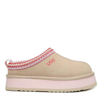 Premium Tass Platform Uggs, women's slippers in Ivory Pink view 1
