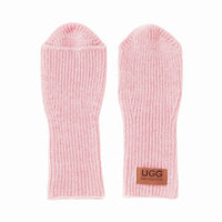 Fingerless Ugg Gloves, for women and men in Pink view 7