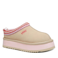 Premium Tass Platform Uggs, women's slippers in Ivory Pink view 2