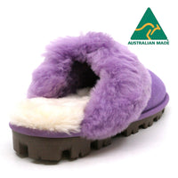 Australian Made - Carolina Ladies Scuff Uggs in Royal Purple view 21