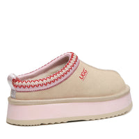 Premium Tass Platform Uggs, women's slippers in Ivory Pink view 3