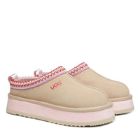 Premium Tass Platform Uggs, women's slippers in Ivory Pink view 4