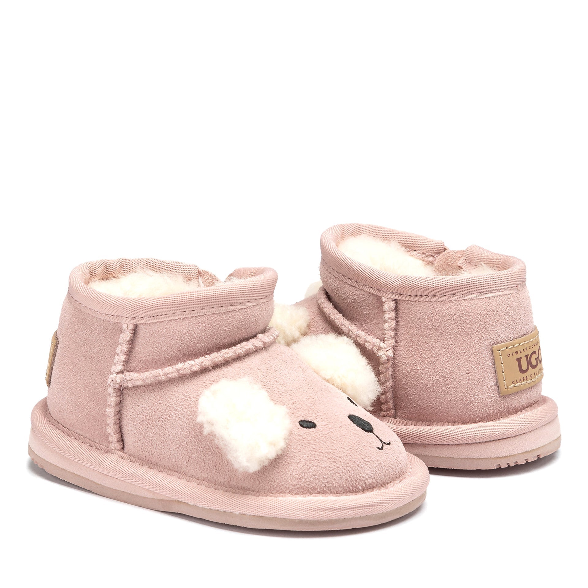 Kids Koala Uggs, boots in Pink view 4