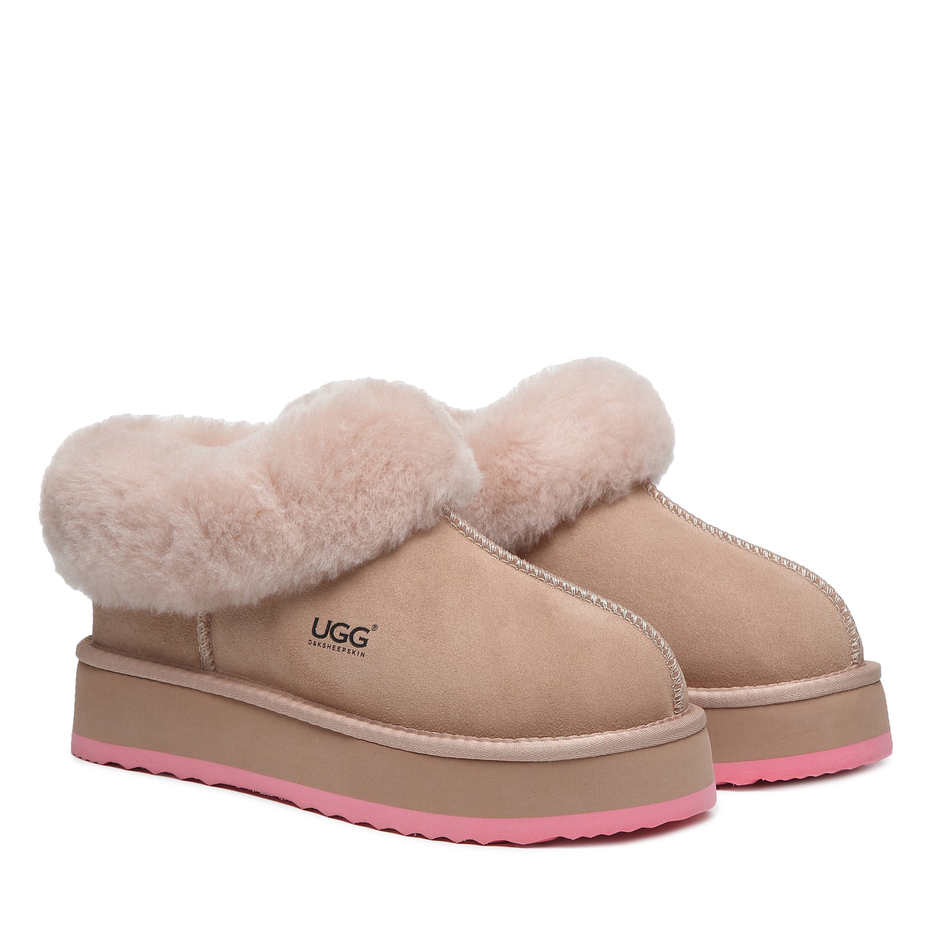 Platinum Platform Ugg Slippers, for women and men view 24