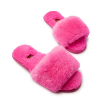 Premium Slides Fluffy Uggs