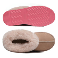 Platinum Platform Ugg Slippers