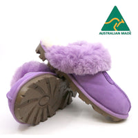 Australian Made - Carolina Ladies Scuff Uggs in Royal Purple view 23