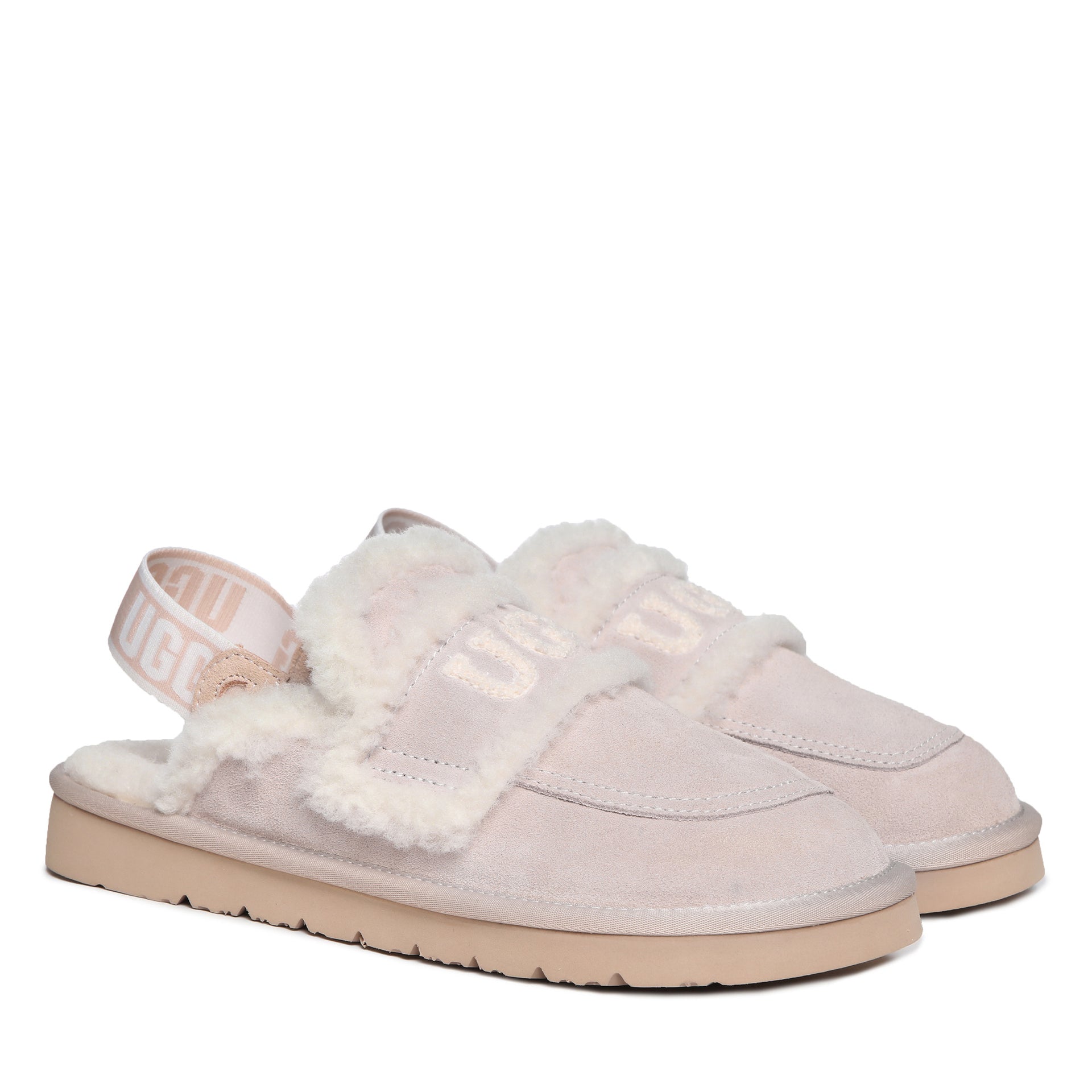 Trisha Platinum Uggs, women's slippers in Peach view 18