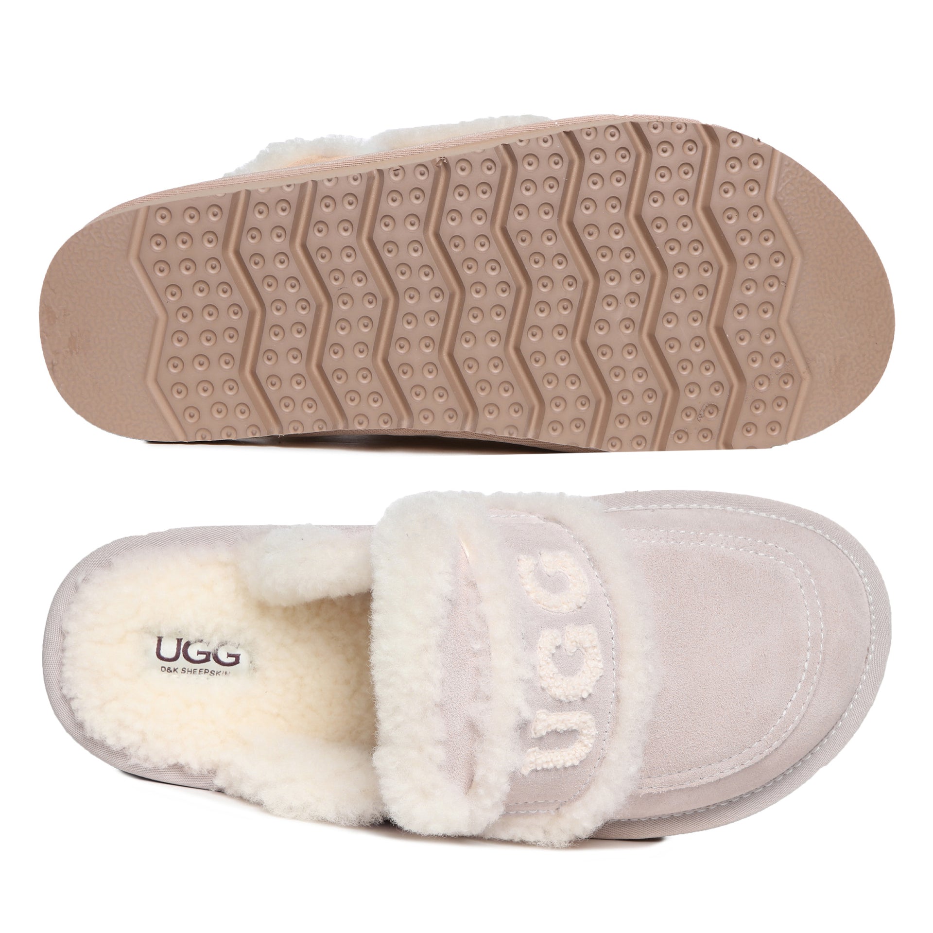 Trisha Platinum Uggs, women's slippers in Peach view 20