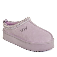 Premium Tassie Platform Uggs, women's slippers in Purple view 7