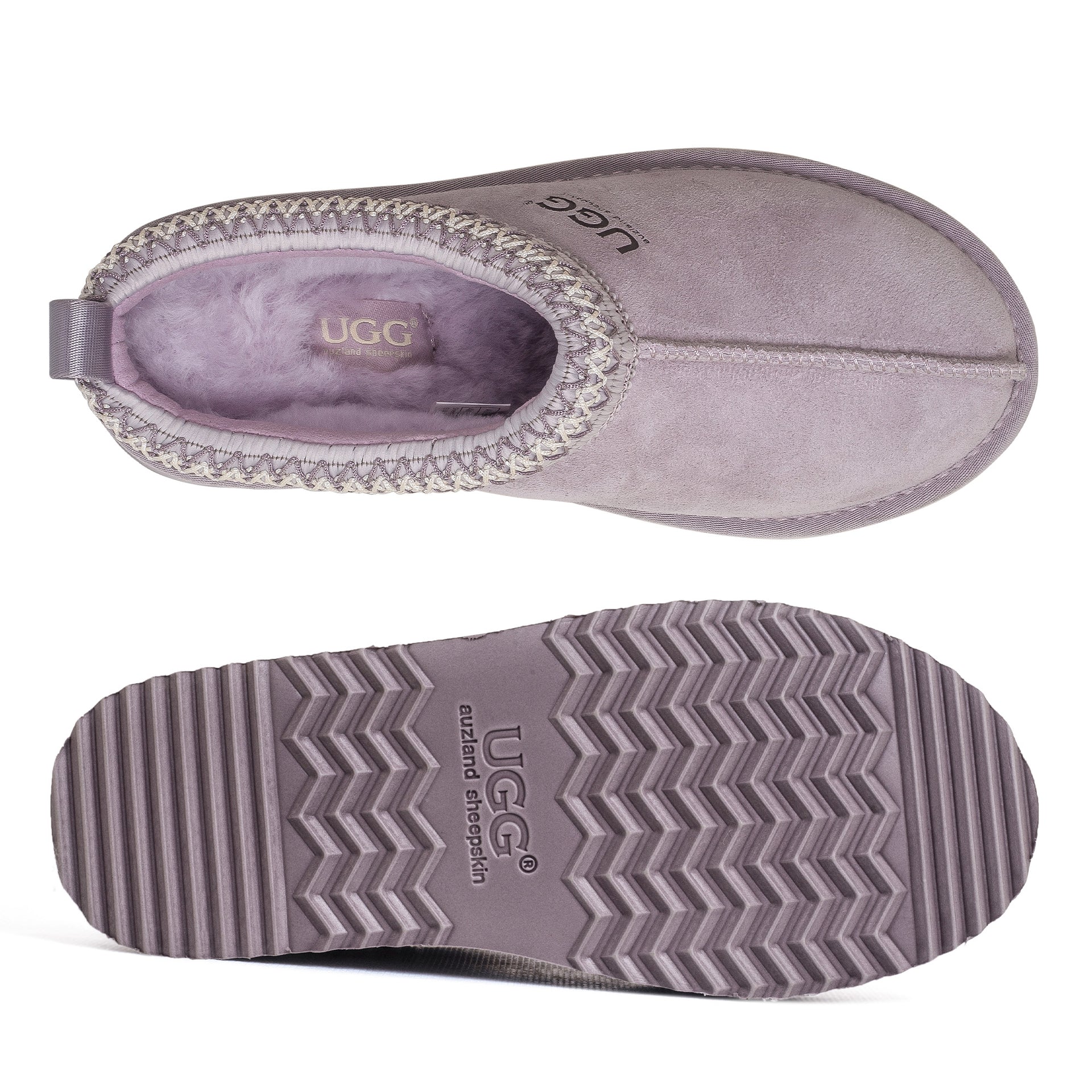 Premium Tassie Platform Uggs, women's slippers in Purple view 10
