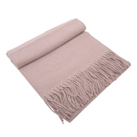 Premium Ugg Scarf, for women and men in Dawn Pink / Grey view 25