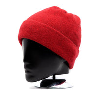 Premium Possum and Merino Wool-Plain Beanie, for women and men in Rata view 2