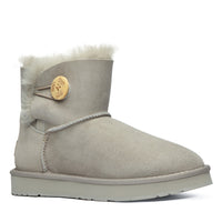 Classic Mini Button Uggs, women's boots in Roland Grey view 17