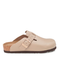 Smooth Leather Ugg Slippers