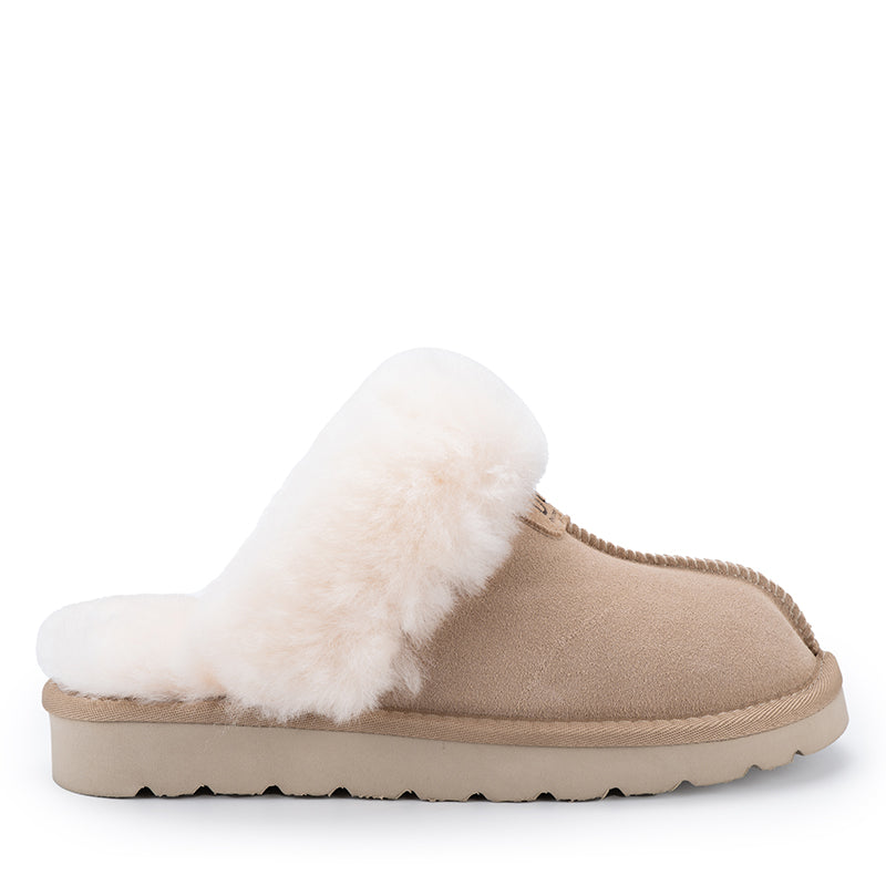 Premium Scuff Uggs, for women and men in Sand view 1