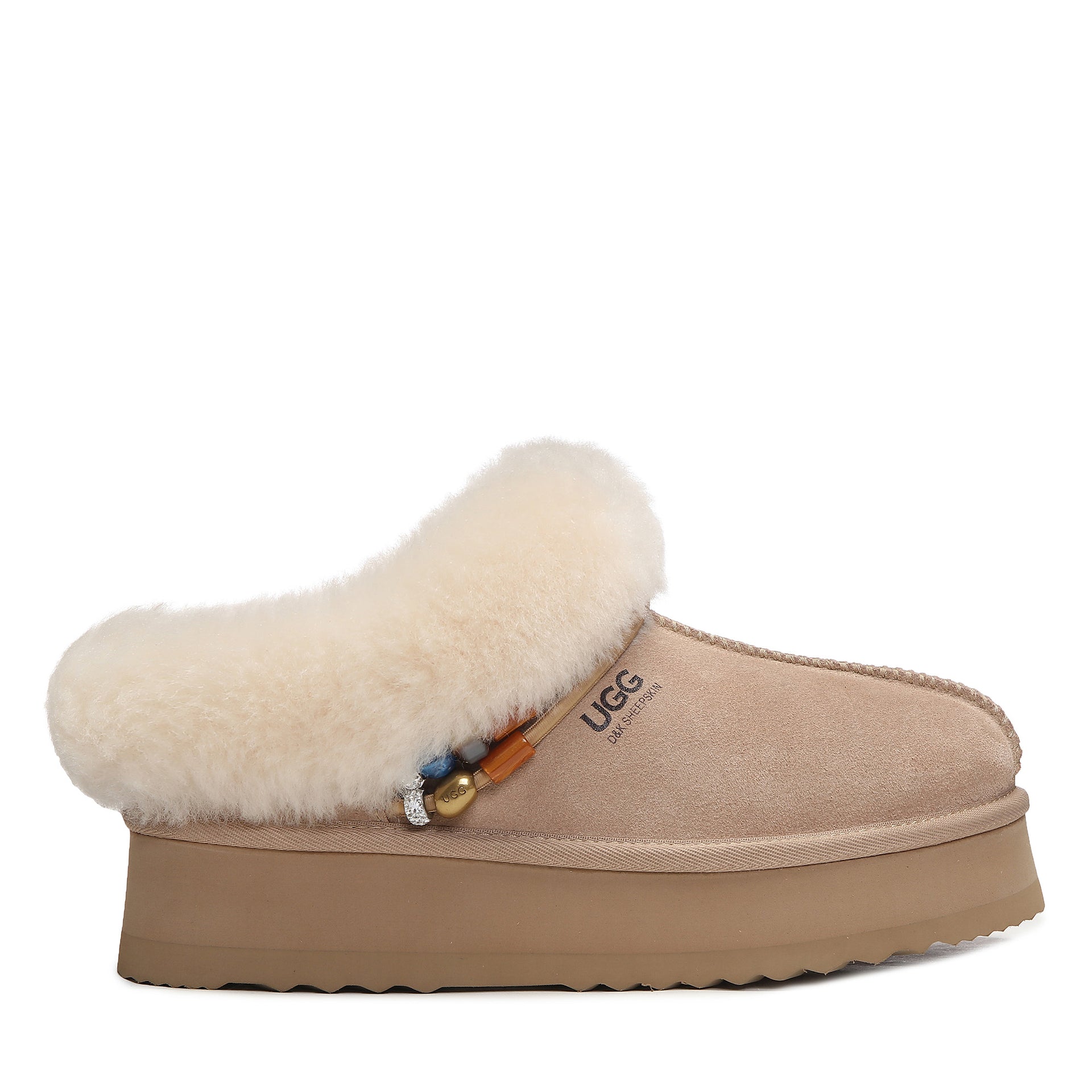 Platform Tazzelle Ugg Slippers, for women in Sand view 6