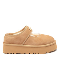 UGG Jaze Logo Platform Slippers, for women in Sand view 11