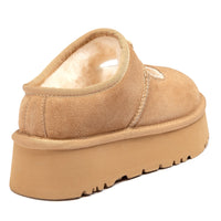 UGG Jaze Logo Platform Slippers, for women in Sand view 12