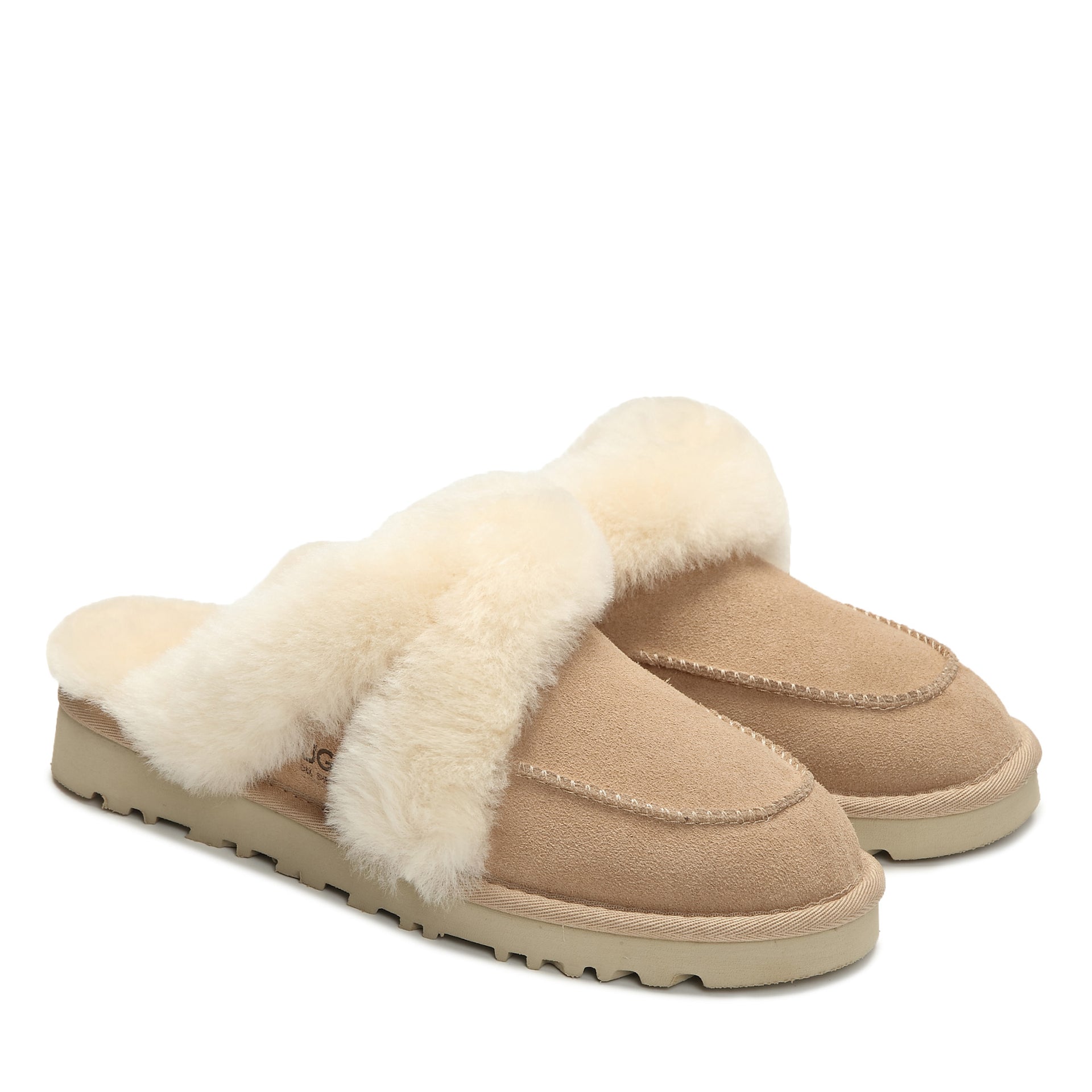 Fluffy Slipper Uggs, for women in Sand view 9