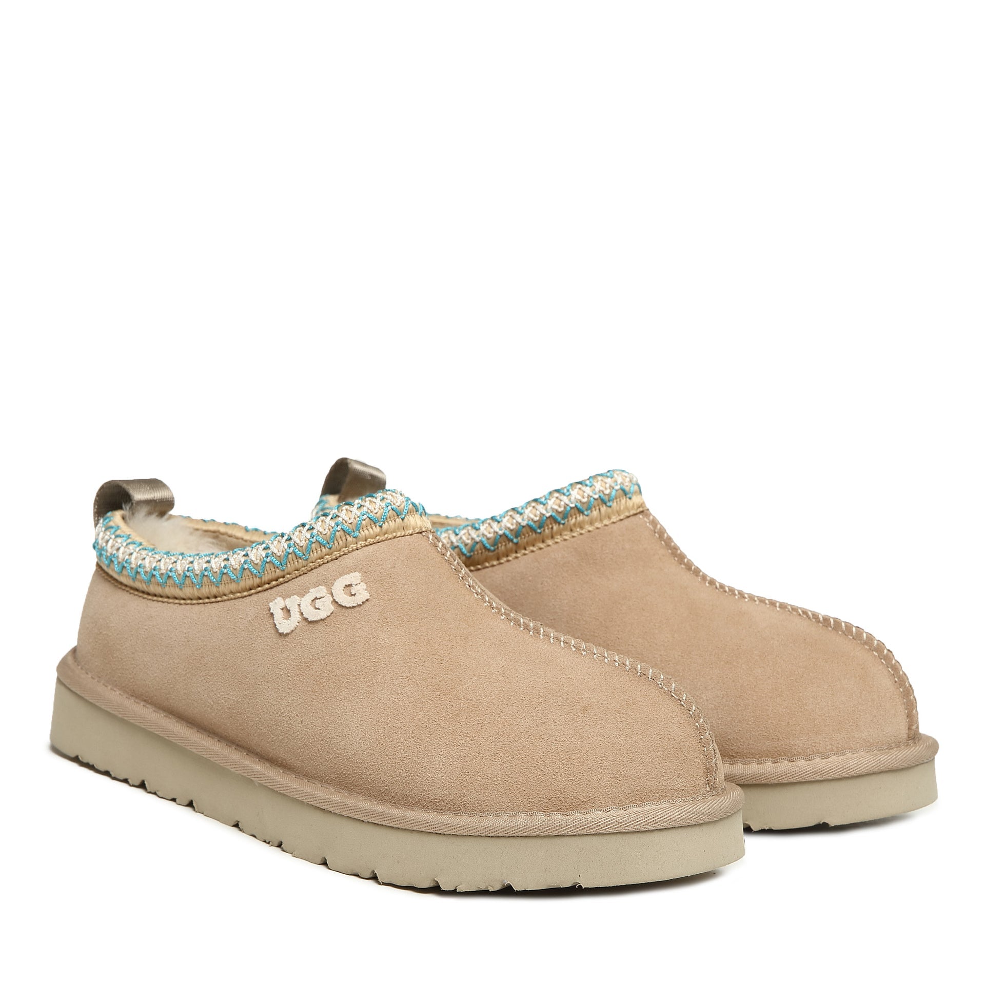 Tassie Logo Uggs, women's and men's slippers in Sand view 19