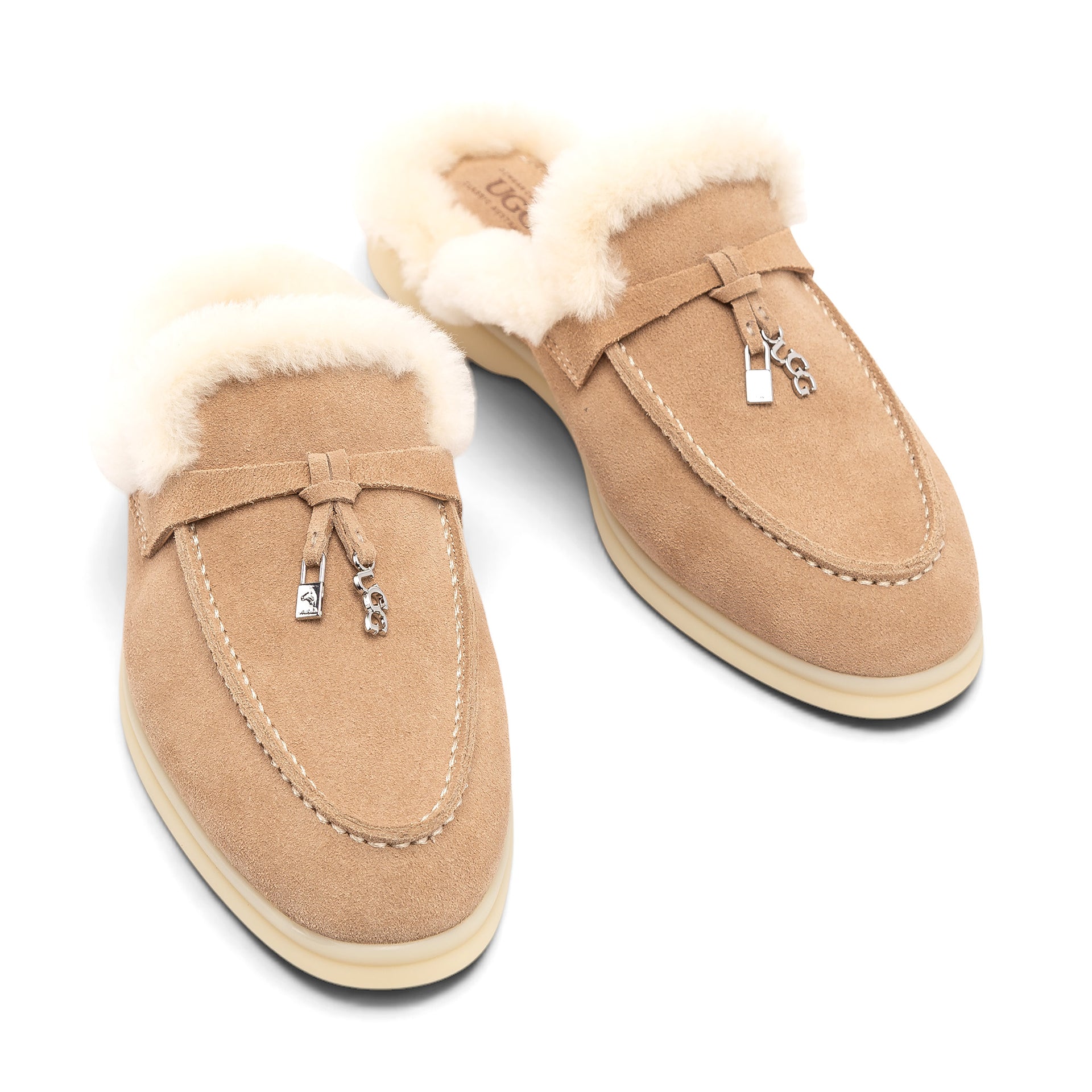Charm Mule Uggs sheepskin ugg slippers view 9