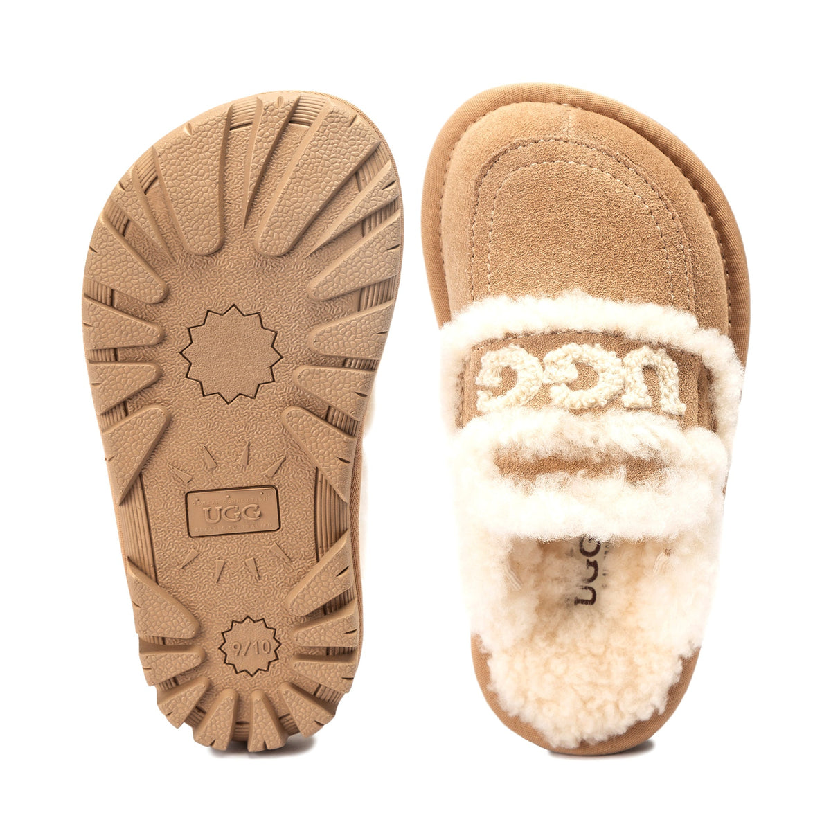 UGG Kids Logo Detachable Scuff