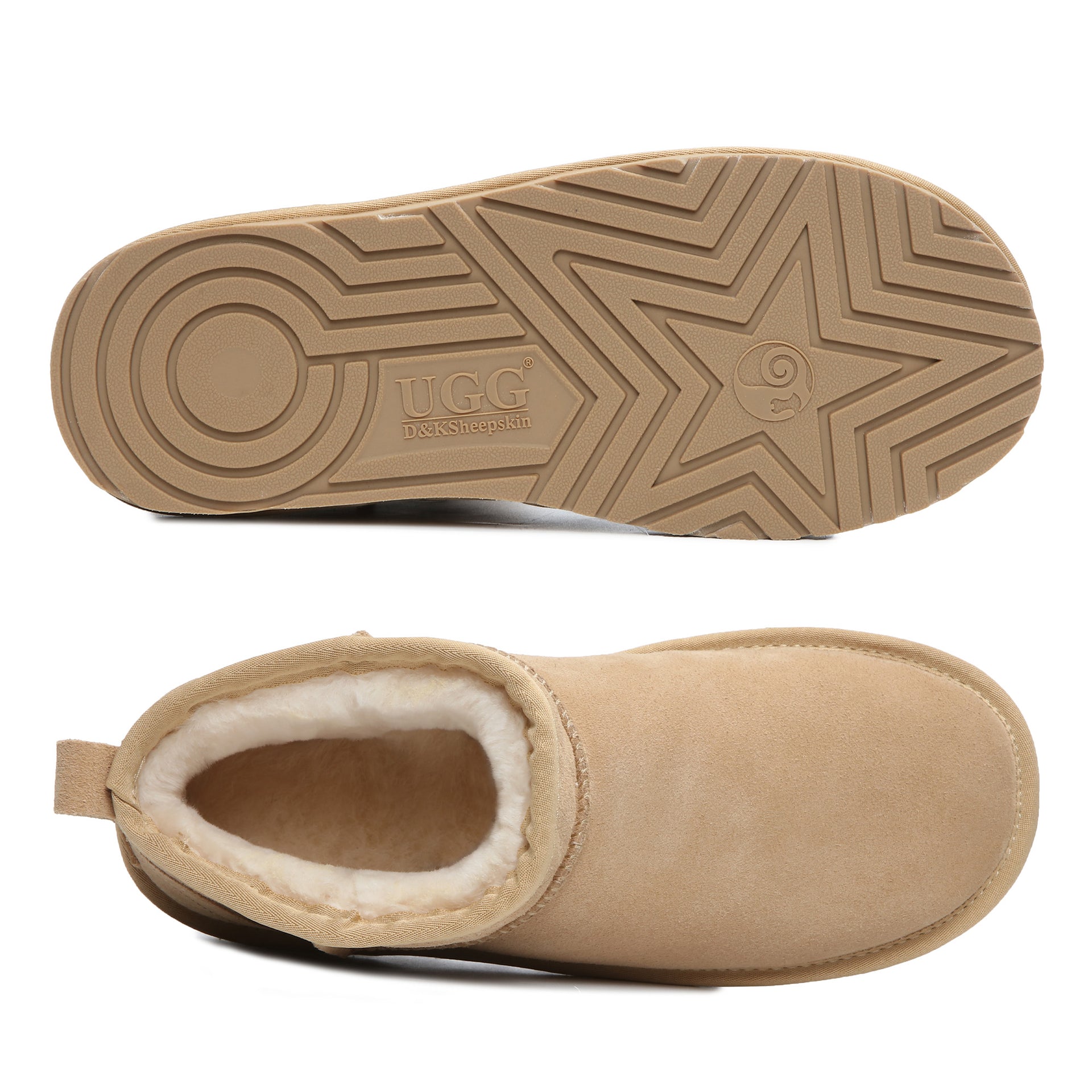 Mini Atasha Platinum Uggs, women's slippers in Sand view 10