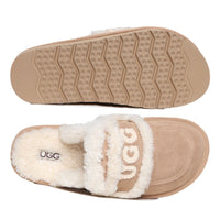 Trisha Platinum Uggs, women's slippers in Sand view 25