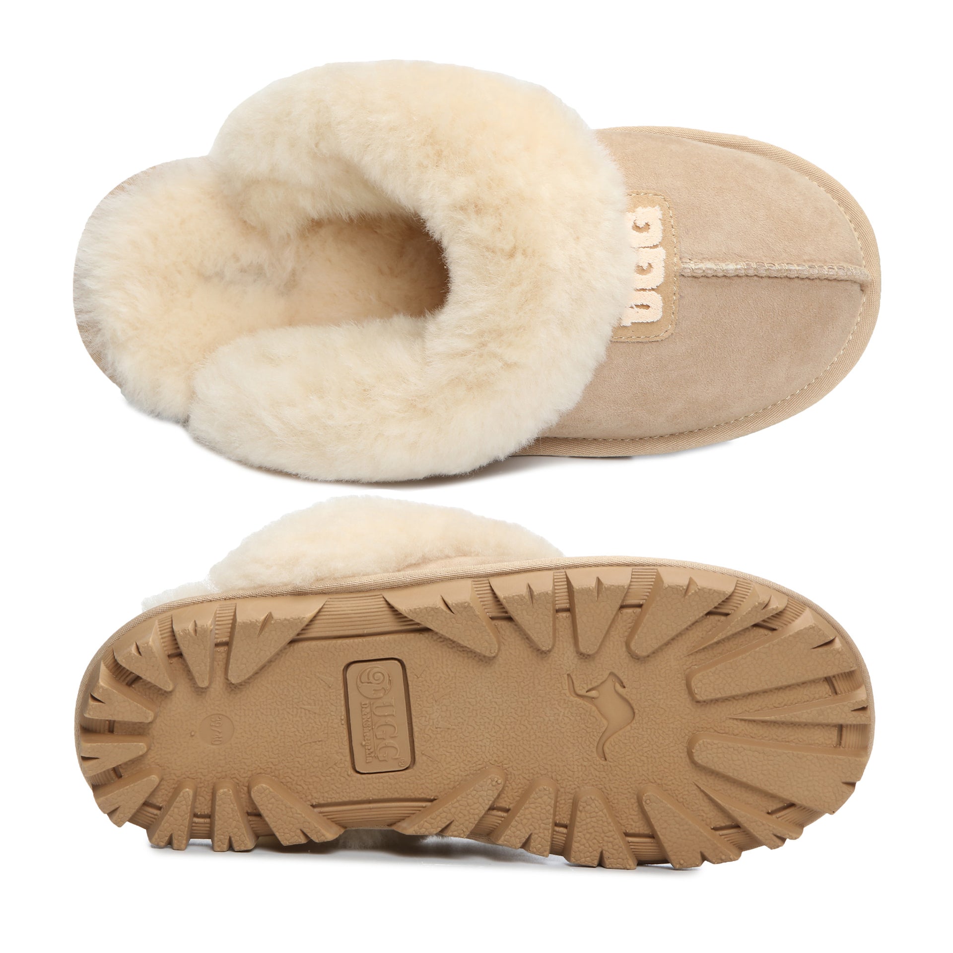 Logo Sandals Uggs, for women in Sand view 10