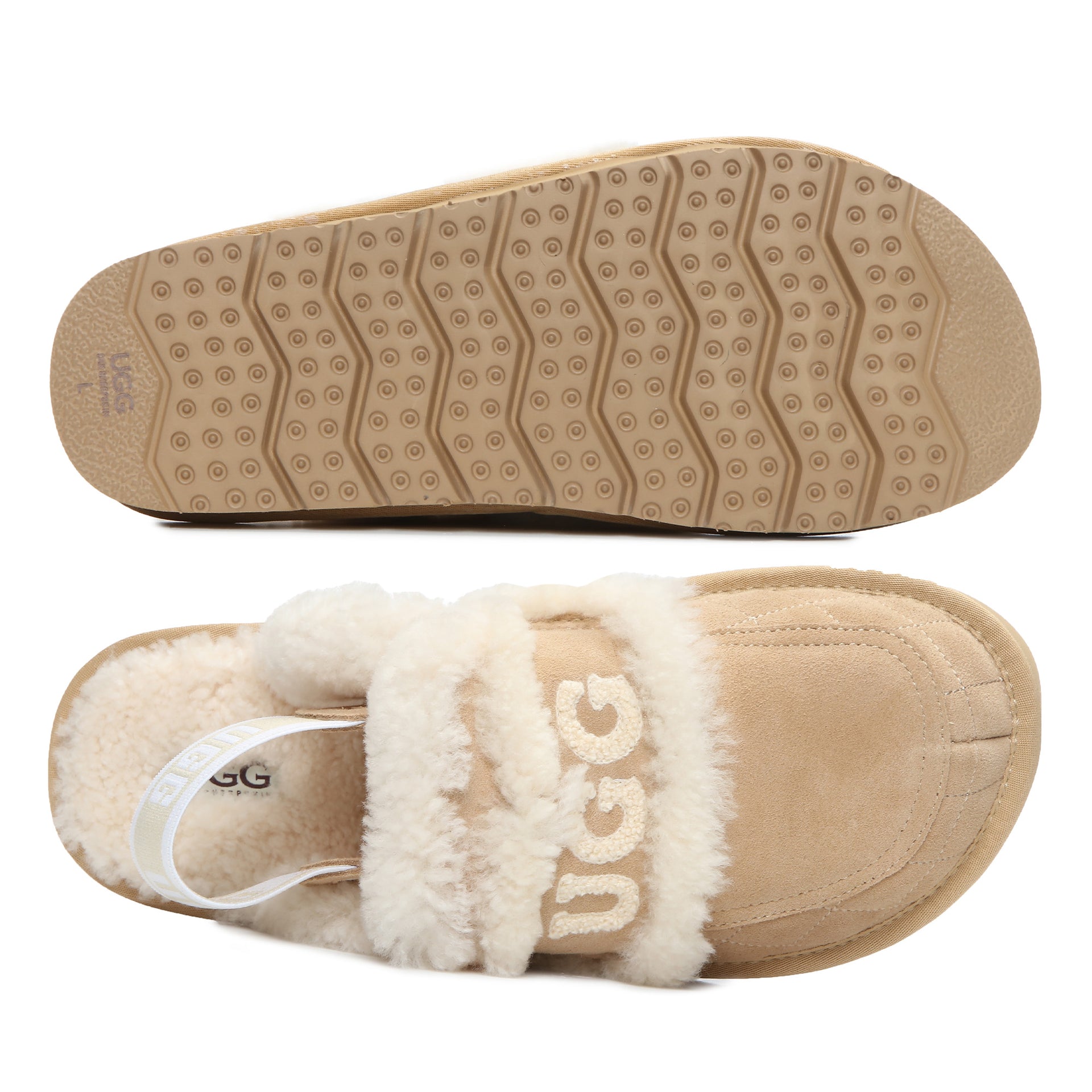 Detachable Fluffy Uggs, women's slippers view 15