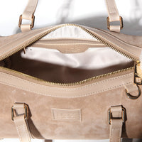 Fluffy Hand Bag Uggs women's fluffy sheepskin hand bag in Beige view 10