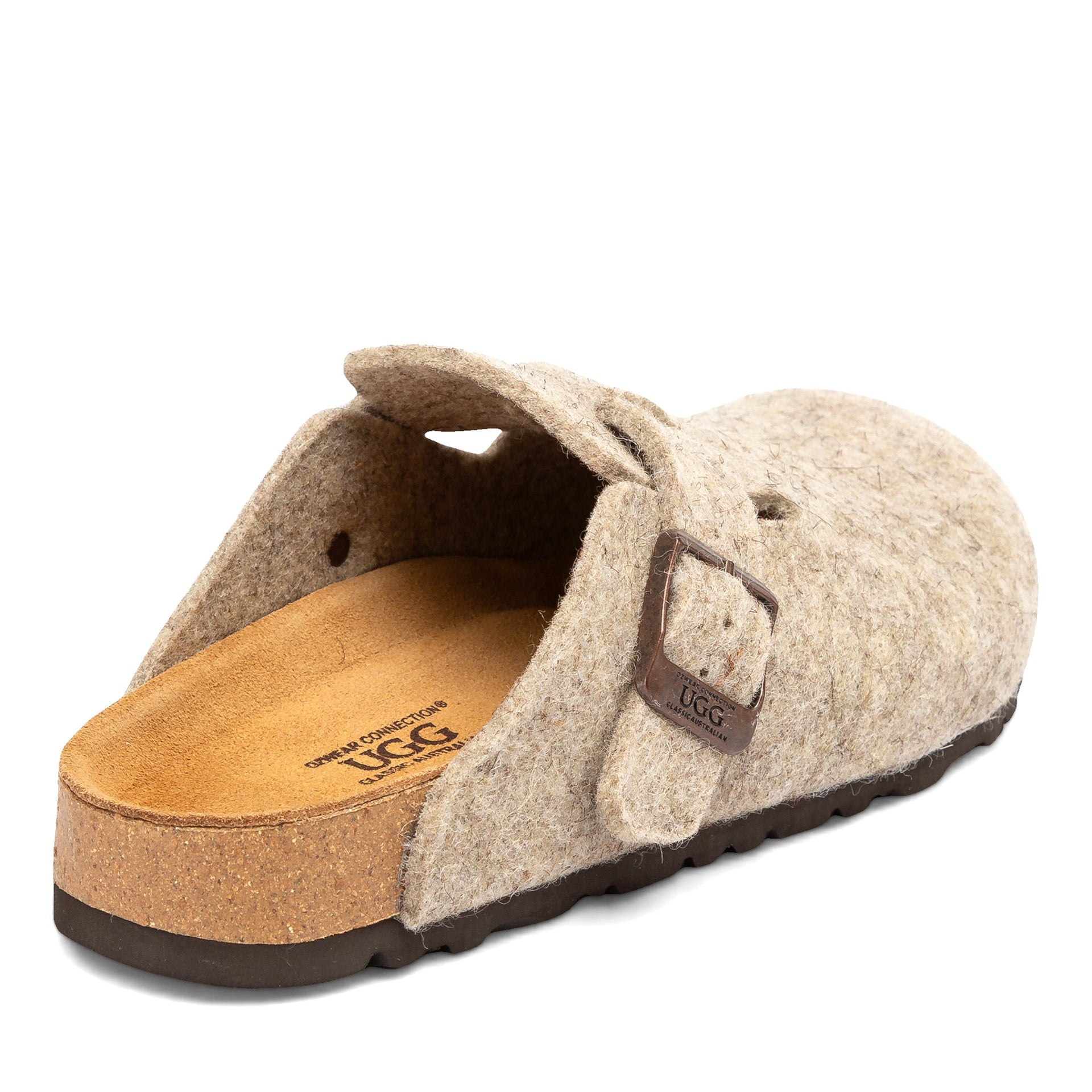 Clog Soft Footbed Uggs, for women and men in Stone Grey view 3