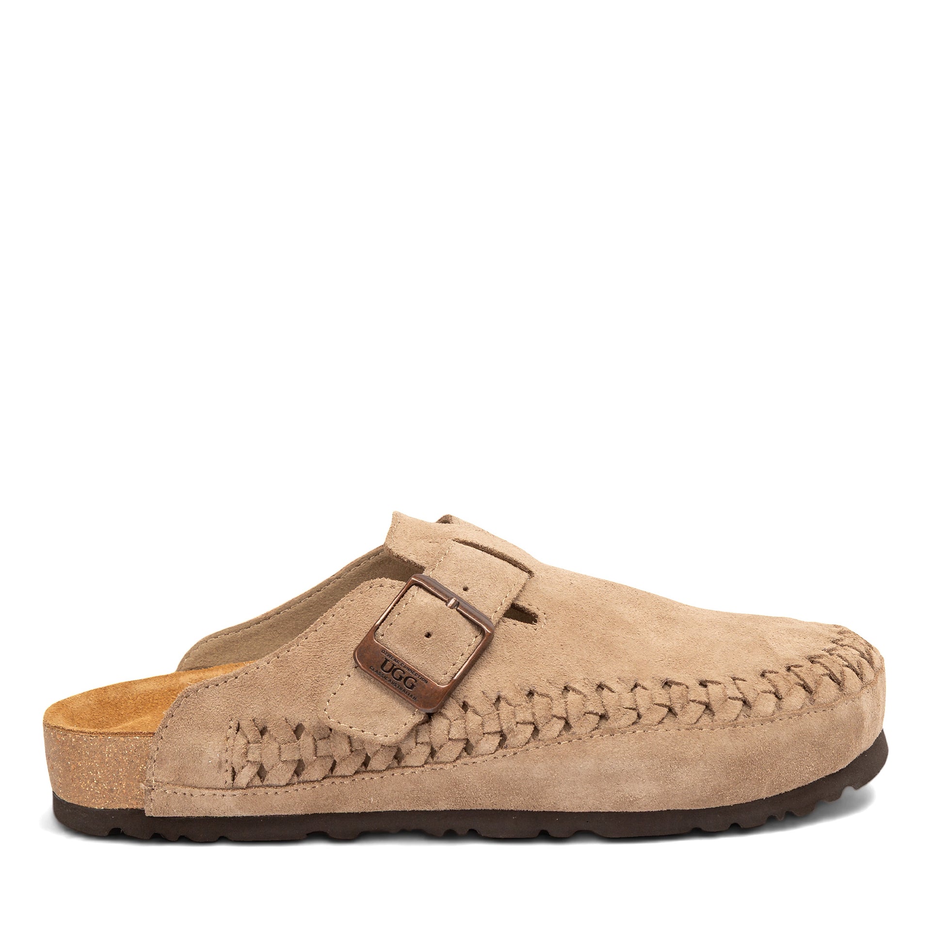 Clog Ugg Slippers, for women and men in Taupe view 11
