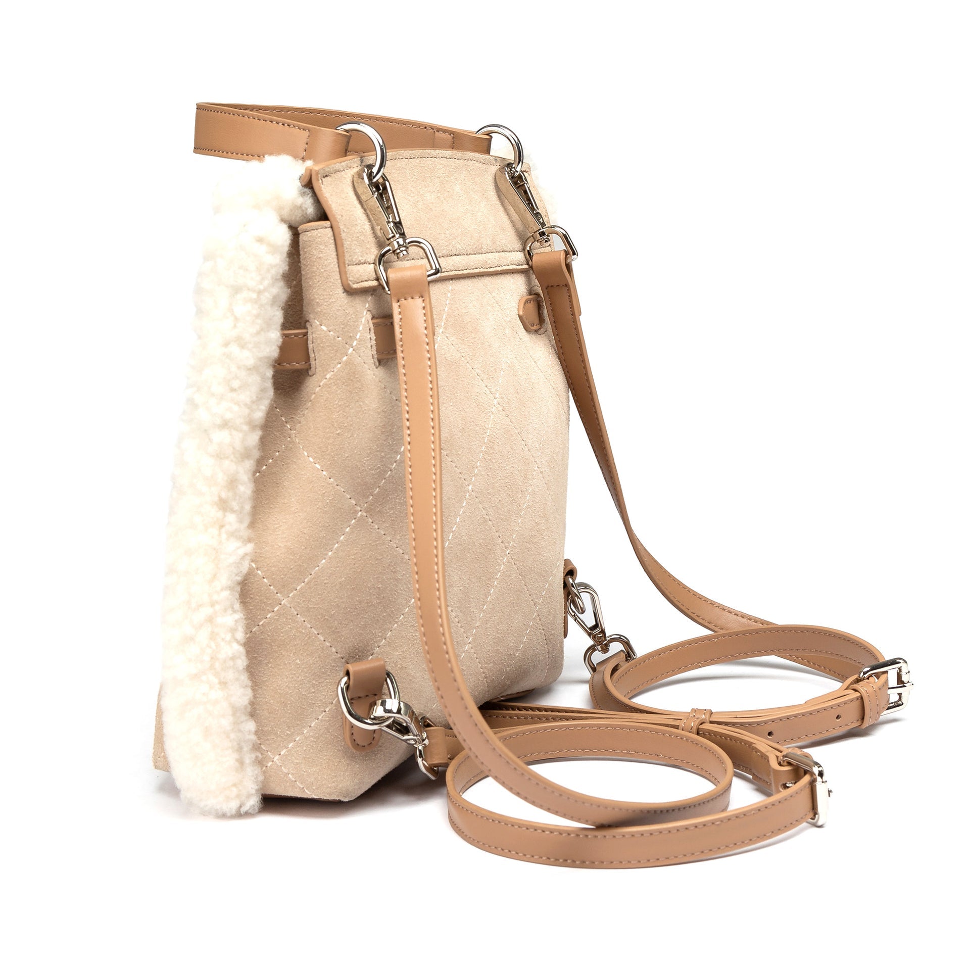 Nin Backpack Uggs, women's bag in Taupe view 2