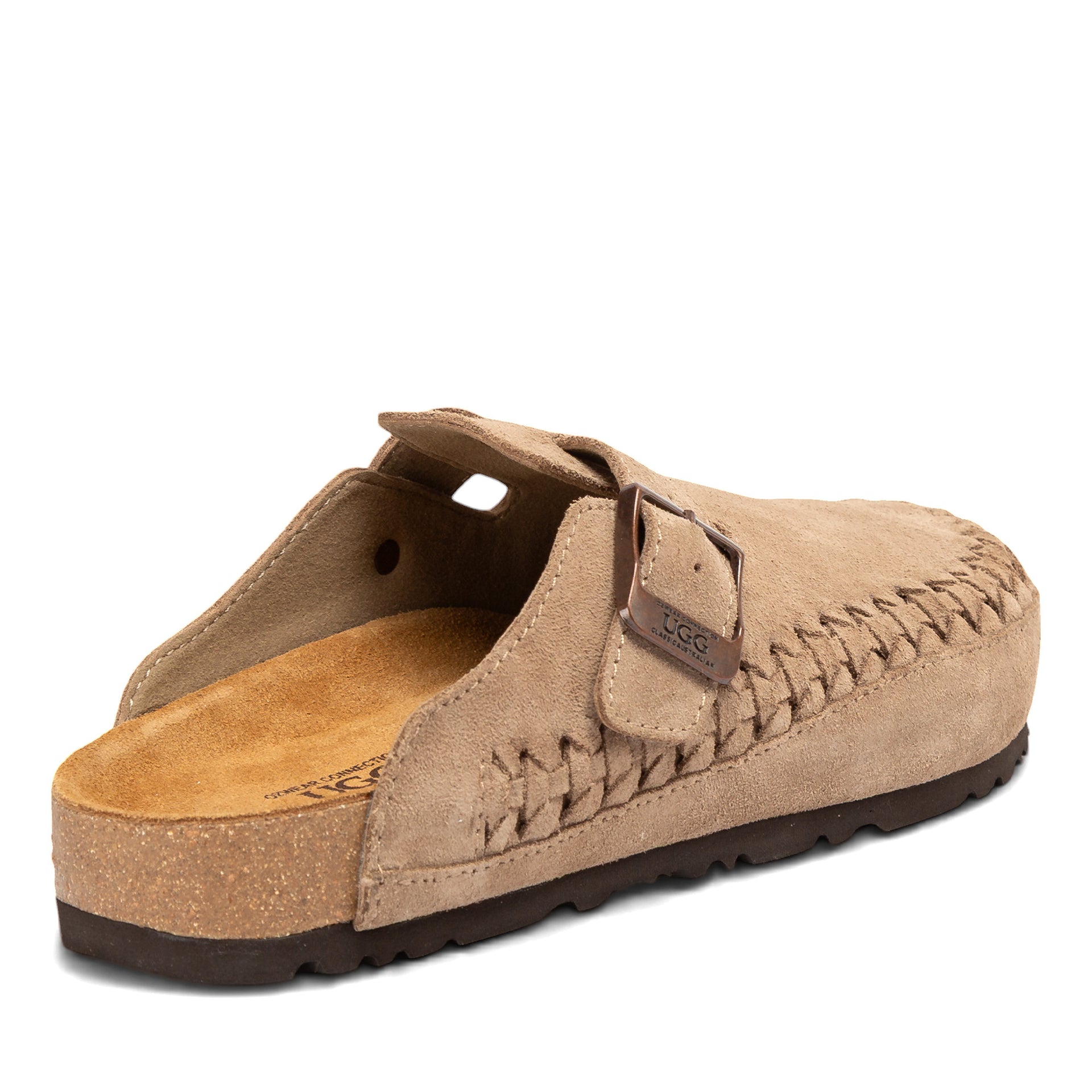 Clog Ugg Slippers, for women and men in Taupe view 13