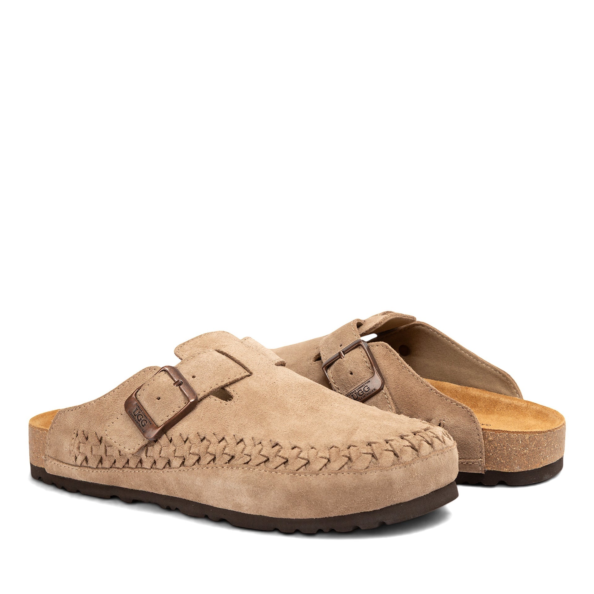 Clog Ugg Slippers, for women and men in Taupe view 14
