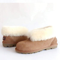 Ace Ugg Slippers sheepskin slippers with a non-slip sole view 3